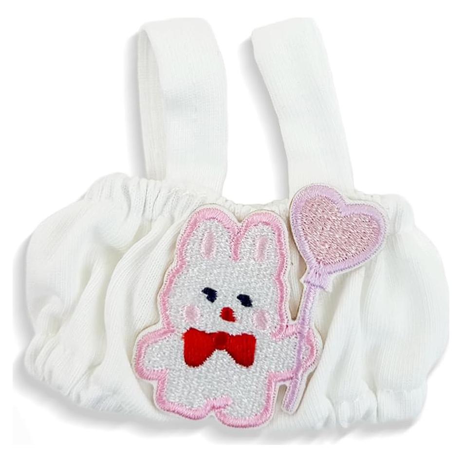 Conjunto de Ropa para Muñeca Labubu 17cm - Overoles y Sombrero