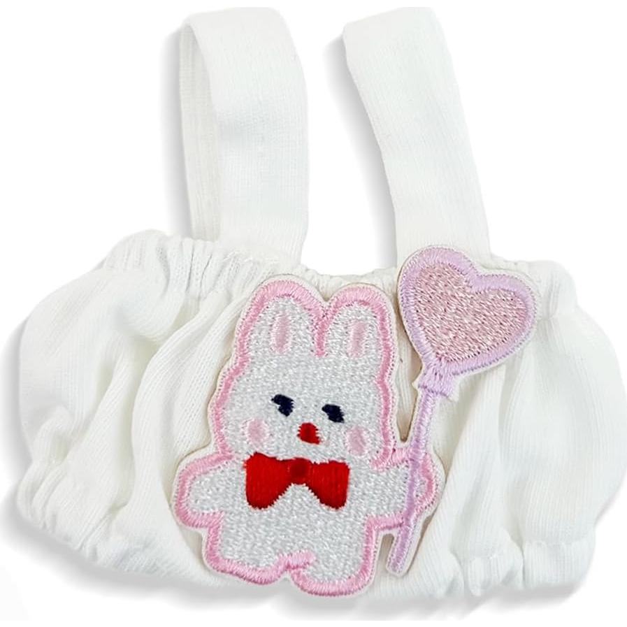 Conjunto de Ropa para Muñeca Labubu 17cm - Overoles y Sombrero