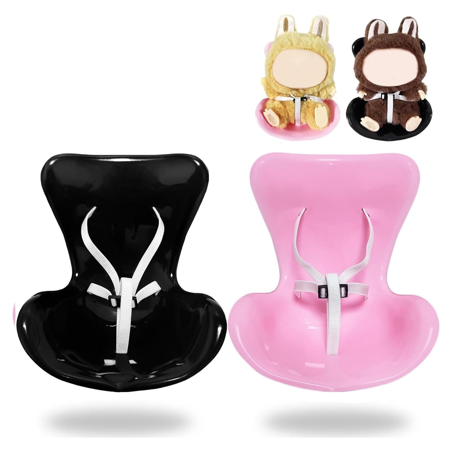 Juego de 2 Asientos de Coche para Muñecas Tongfa 17 cm