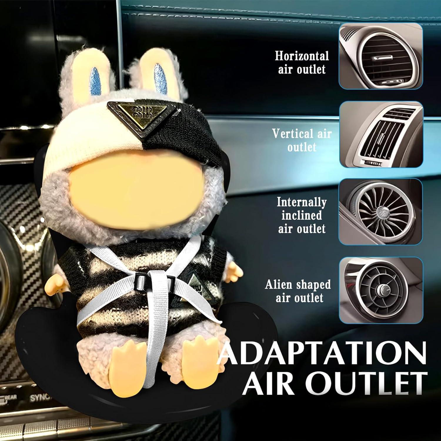 Juego de 2 Asientos de Coche para Muñecas Tongfa 17 cm