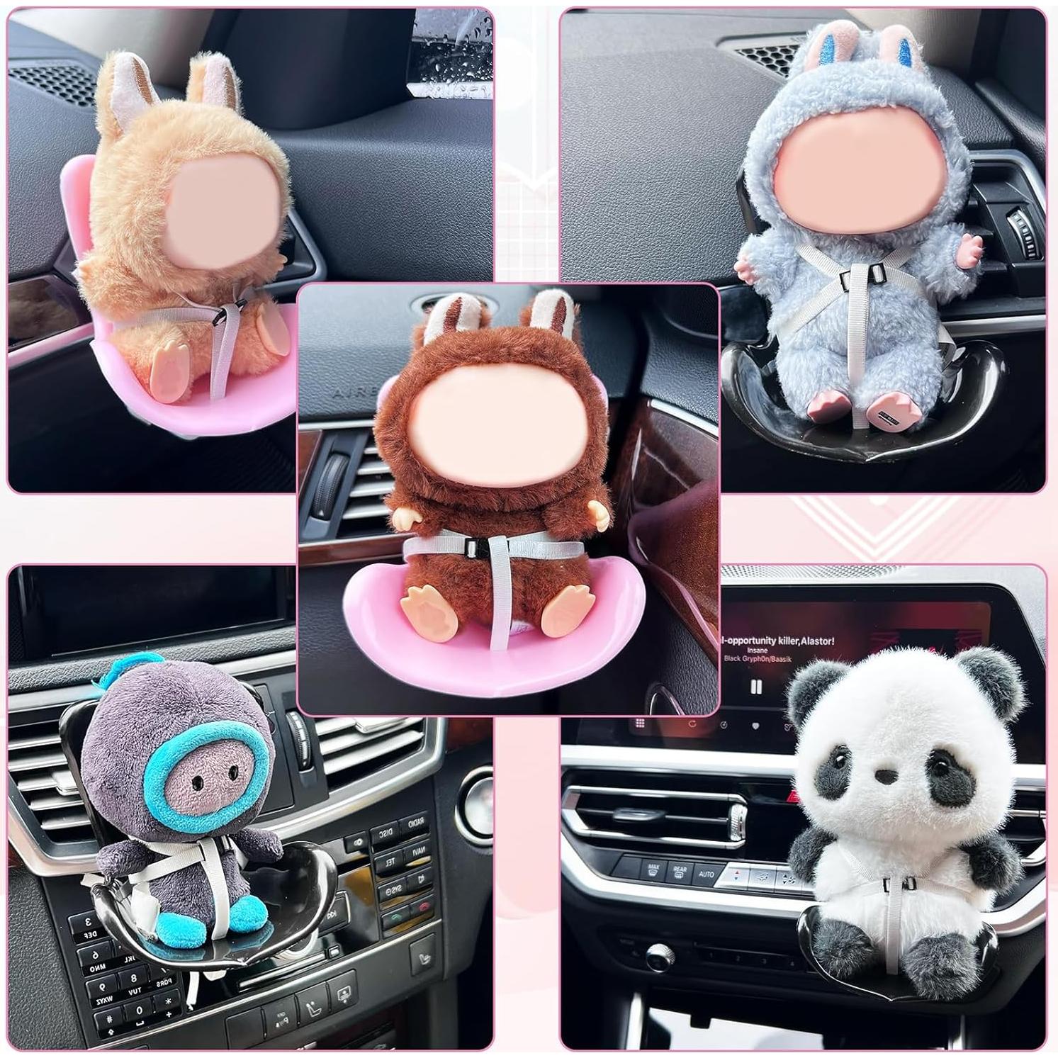 Juego de 2 Asientos de Coche para Muñecas Tongfa 17 cm