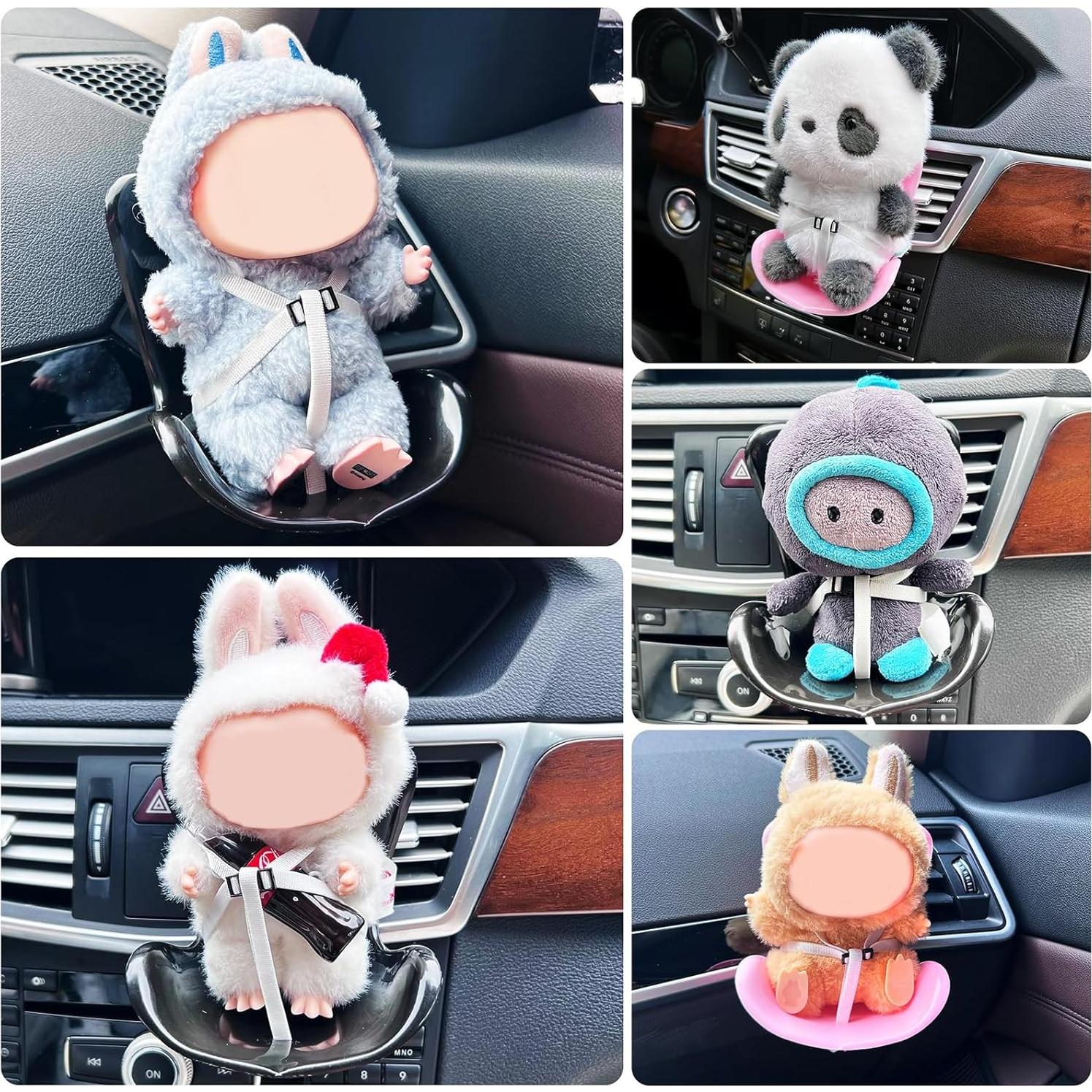 Juego de 2 Asientos de Coche para Muñecas Tongfa 17 cm