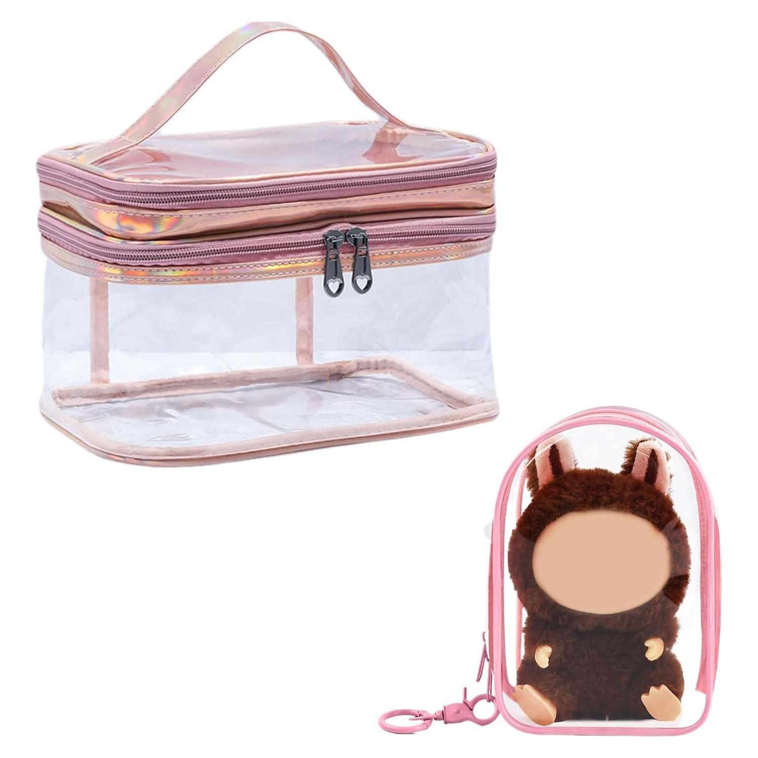 Funda Protectora para Muñeca Bailitoy Rosa - Bolsa Transparente