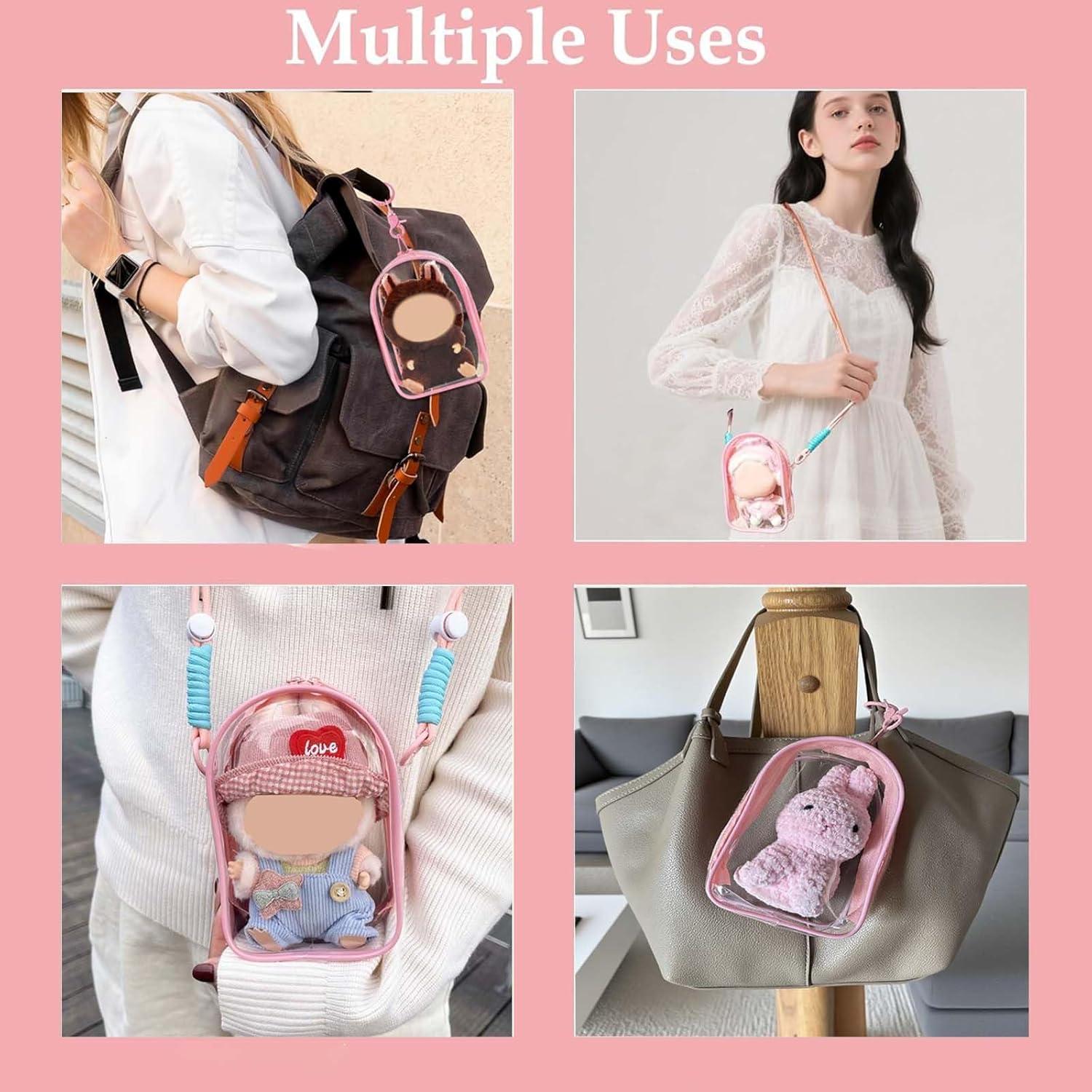 Funda Protectora para Muñeca Bailitoy Rosa - Bolsa Transparente