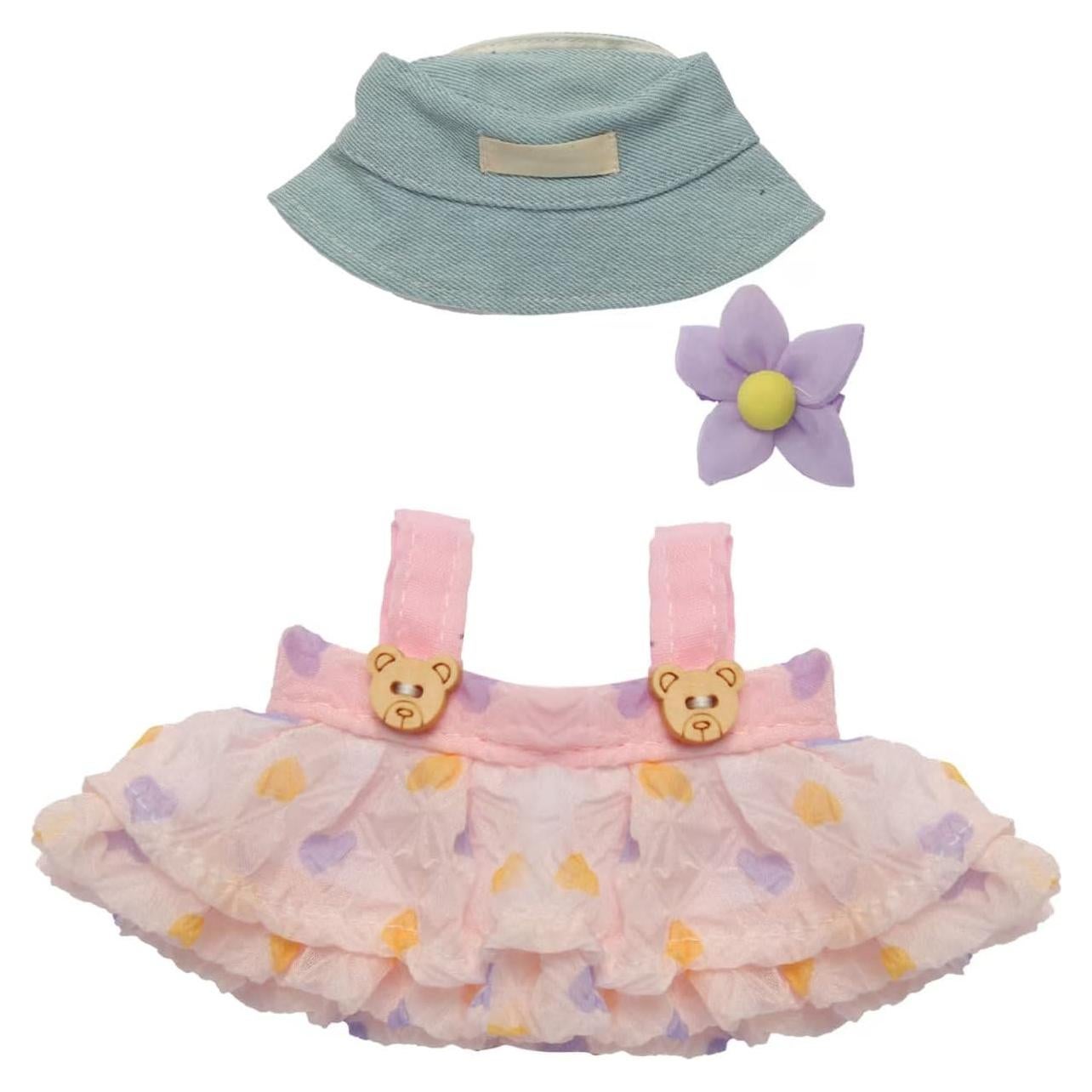 Conjunto de Ropa para Muñeca 17cm Hecho a Mano - Estilo E