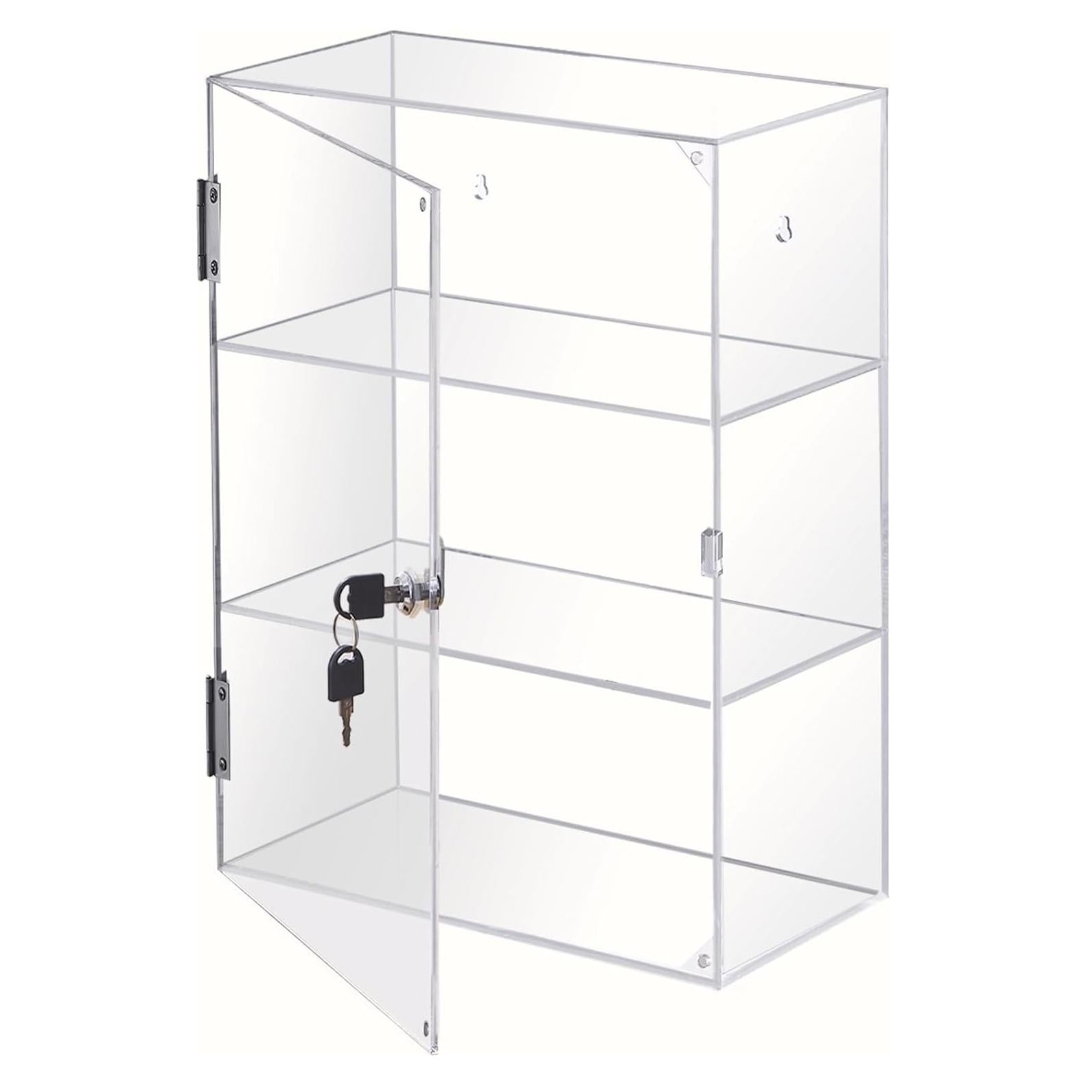 Caja de Exhibición Acrílica KaloTidy 30x15x40 cm con Cerradura