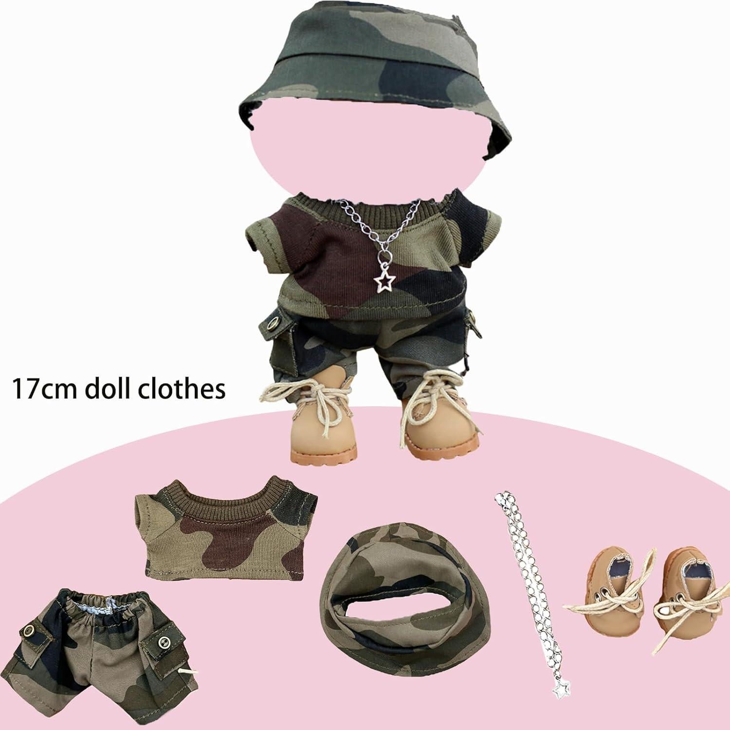 Ropa para muñecas de 17 cm Oulores - Conjunto y accesorios