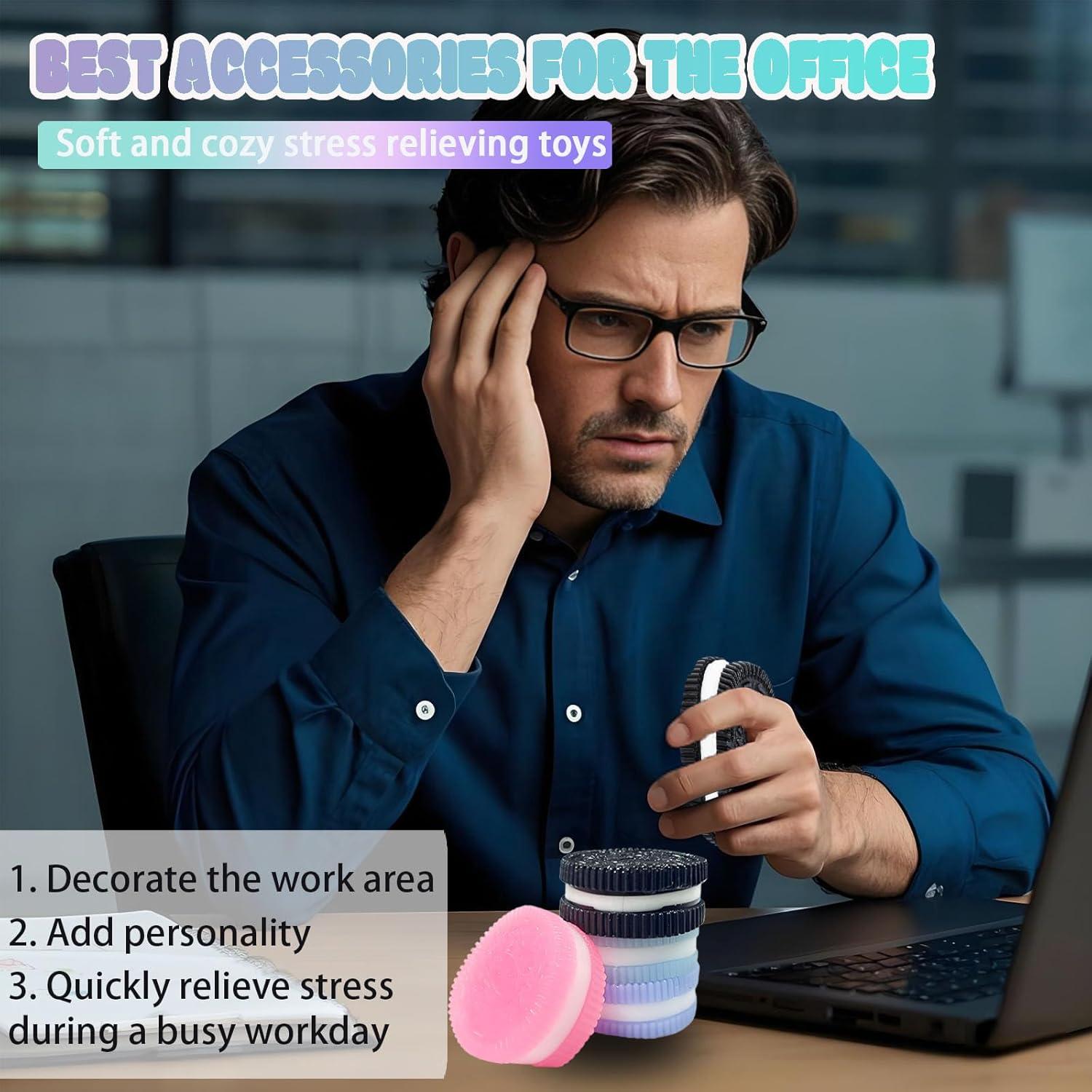 Juguete Antiestrés de Silicona Yewmow Rosa 1PC 90g