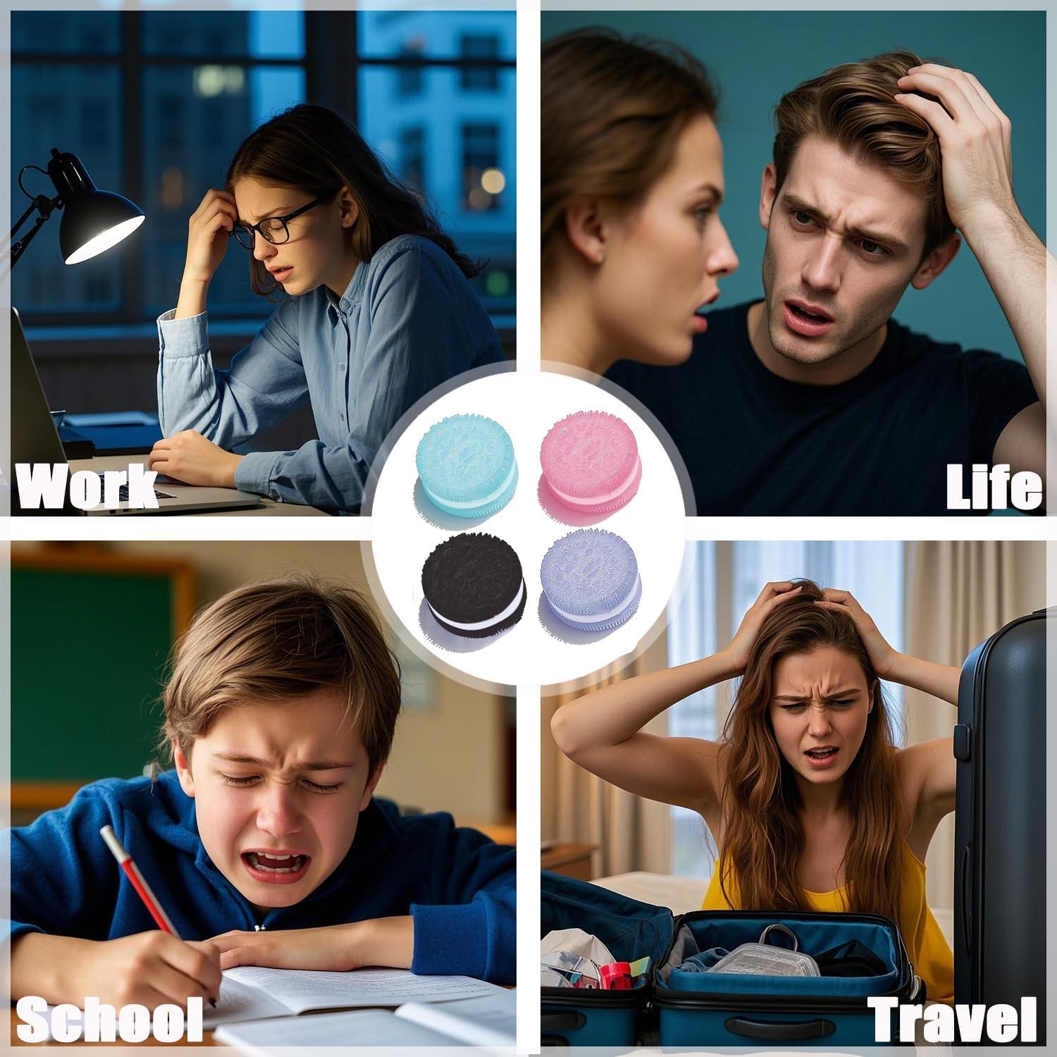 Juguete Antiestrés de Silicona Yewmow Rosa 1PC 90g