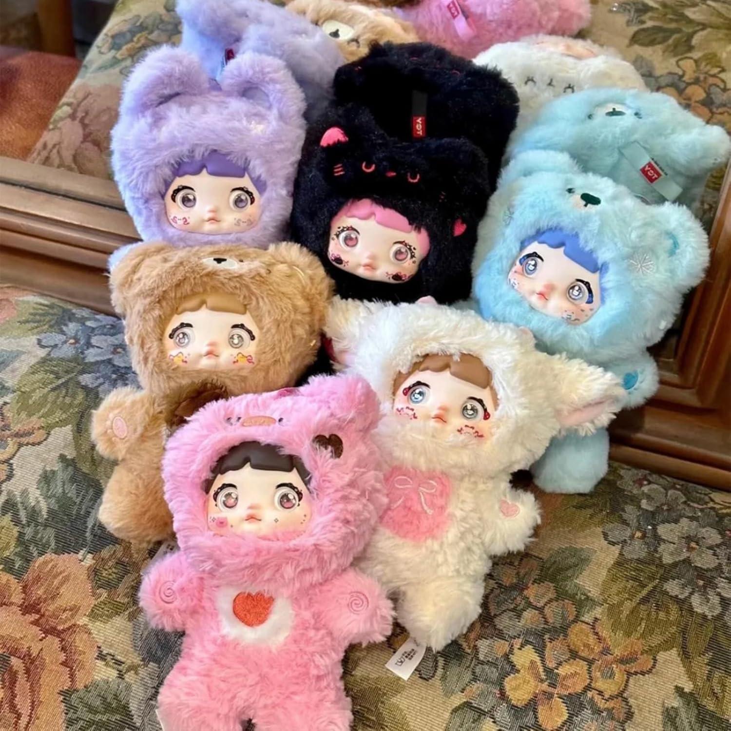 Muñeca de Peluche CALEMBOU Kawaii Nommi 16-18 cm Sorpresa