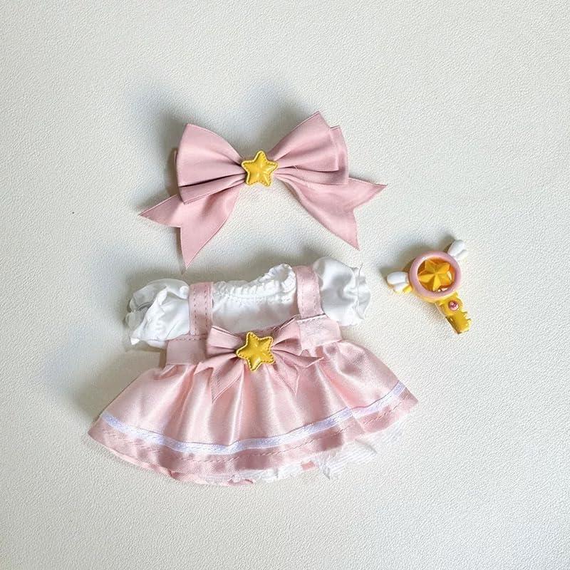 Conjunto de Ropa para Muñecas de 17cm TABKER Rosa 3 Piezas