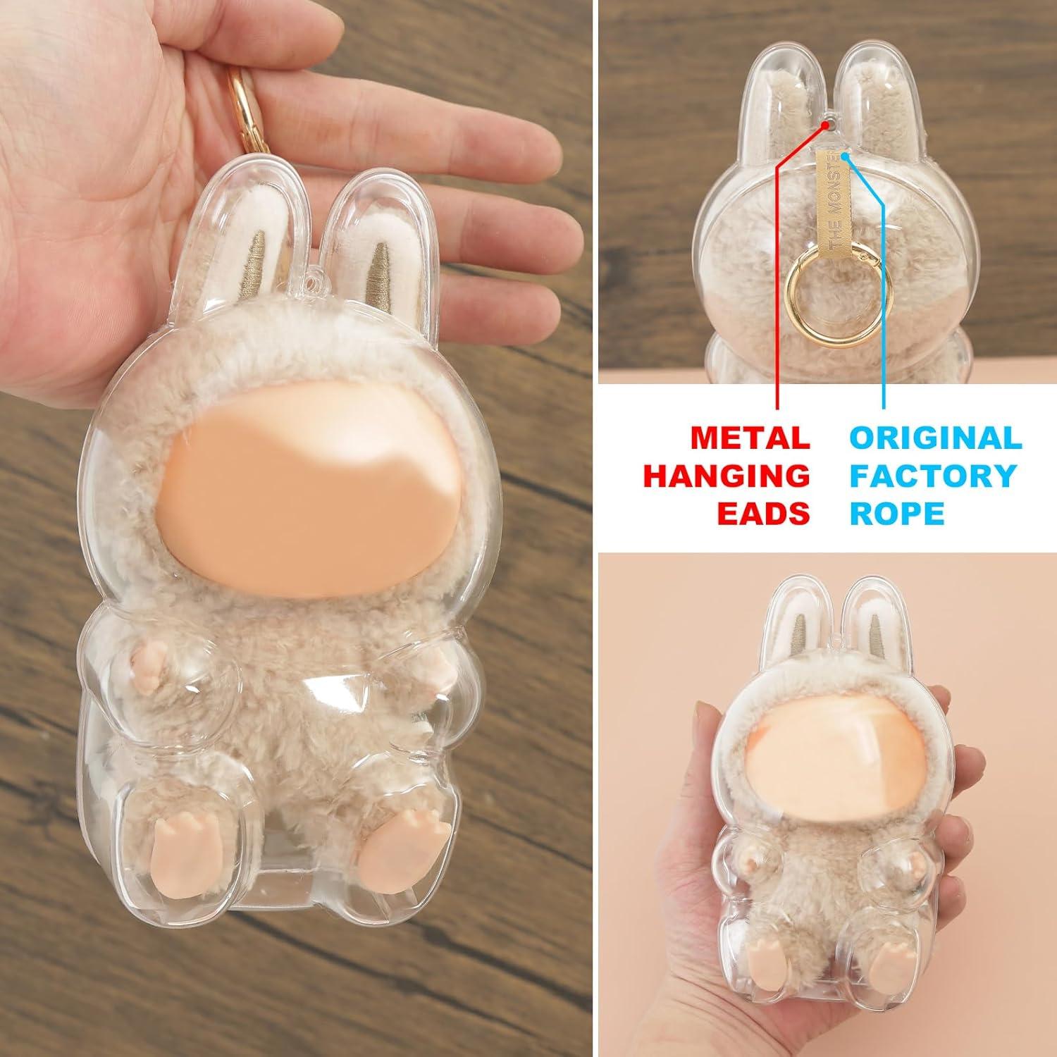 Funda Protectora LABUBU 2PCS Bolsa Exhibición Plástico PVC