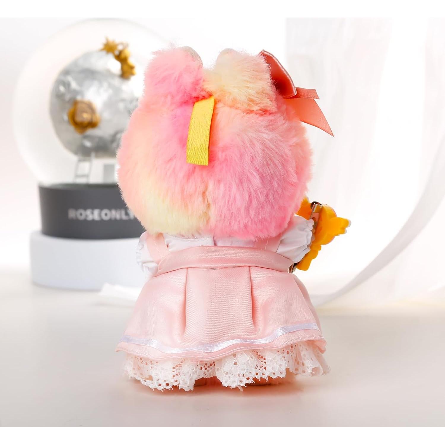 Conjunto de Ropa Rosa para Muñecas 17cm GNATE - 4 Piezas