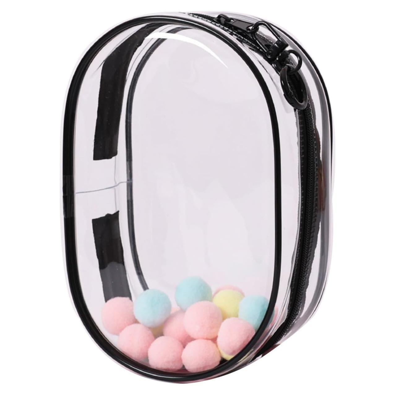 Bolsa de exhibición de PVC Yushen 19.6x14.1cm con llavero