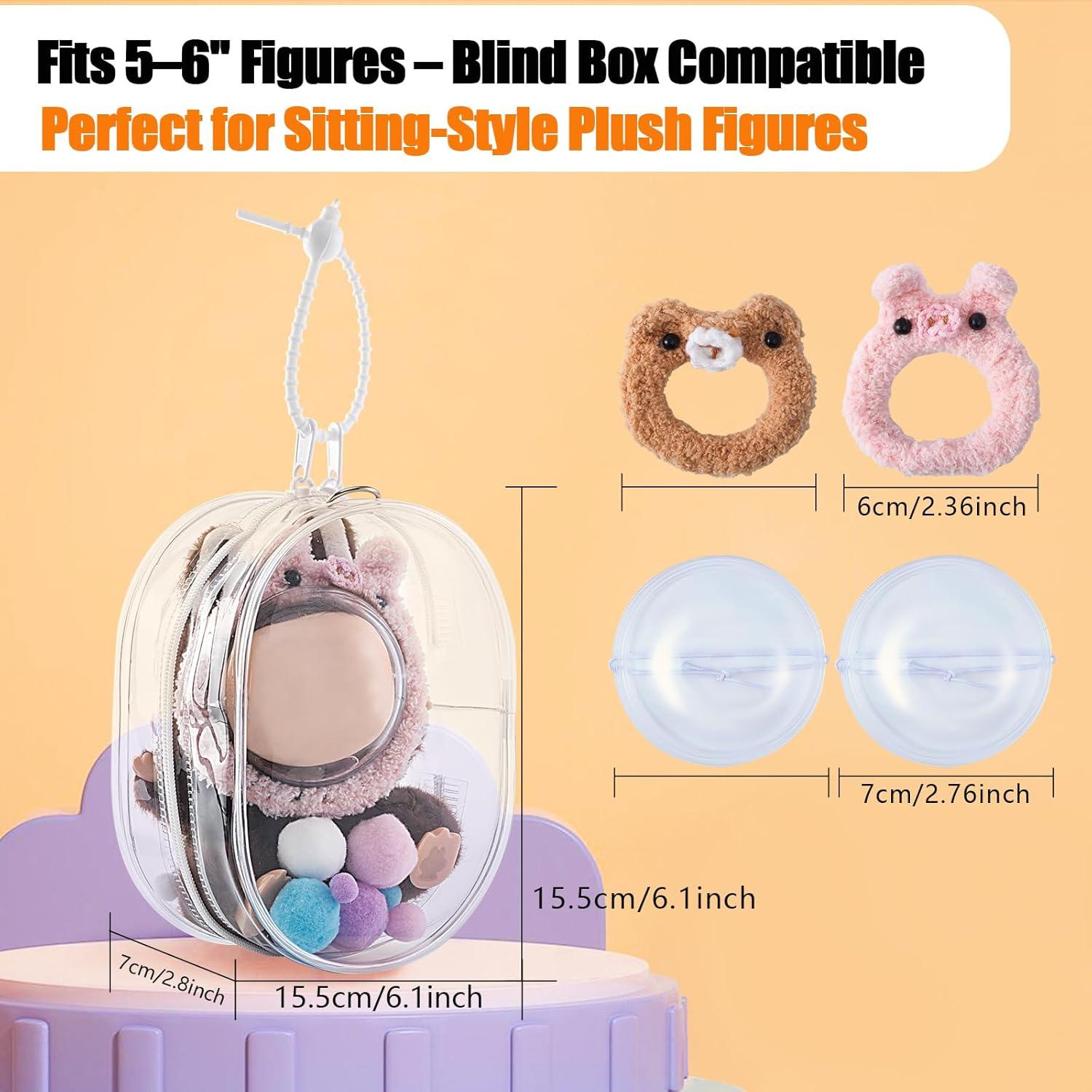 Estuche Protector Babeezy 2 Pcs para Figuras 5-6" (12.7-15.2 cm)