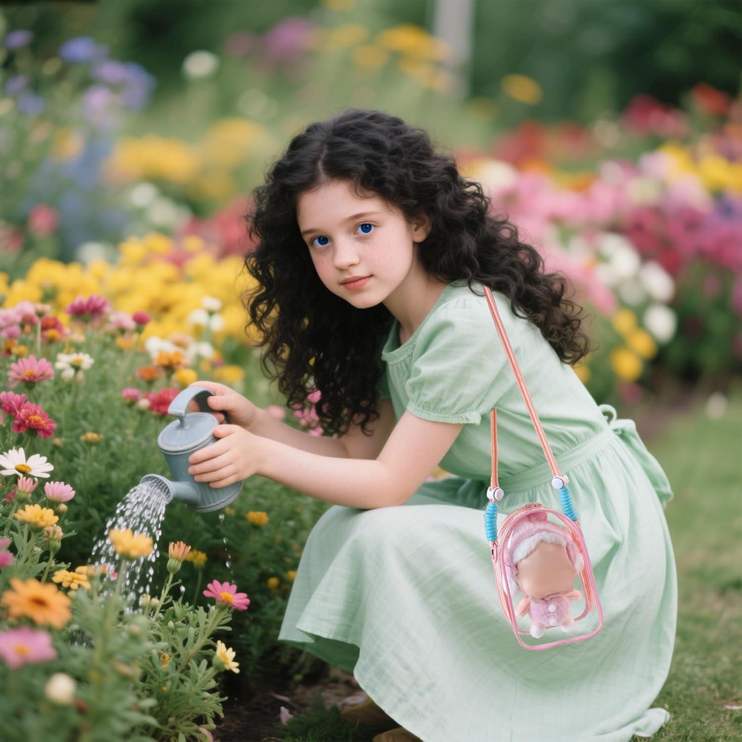 Funda Protectora Rosa para Muñecas de Peluche 15.24x10.16cm