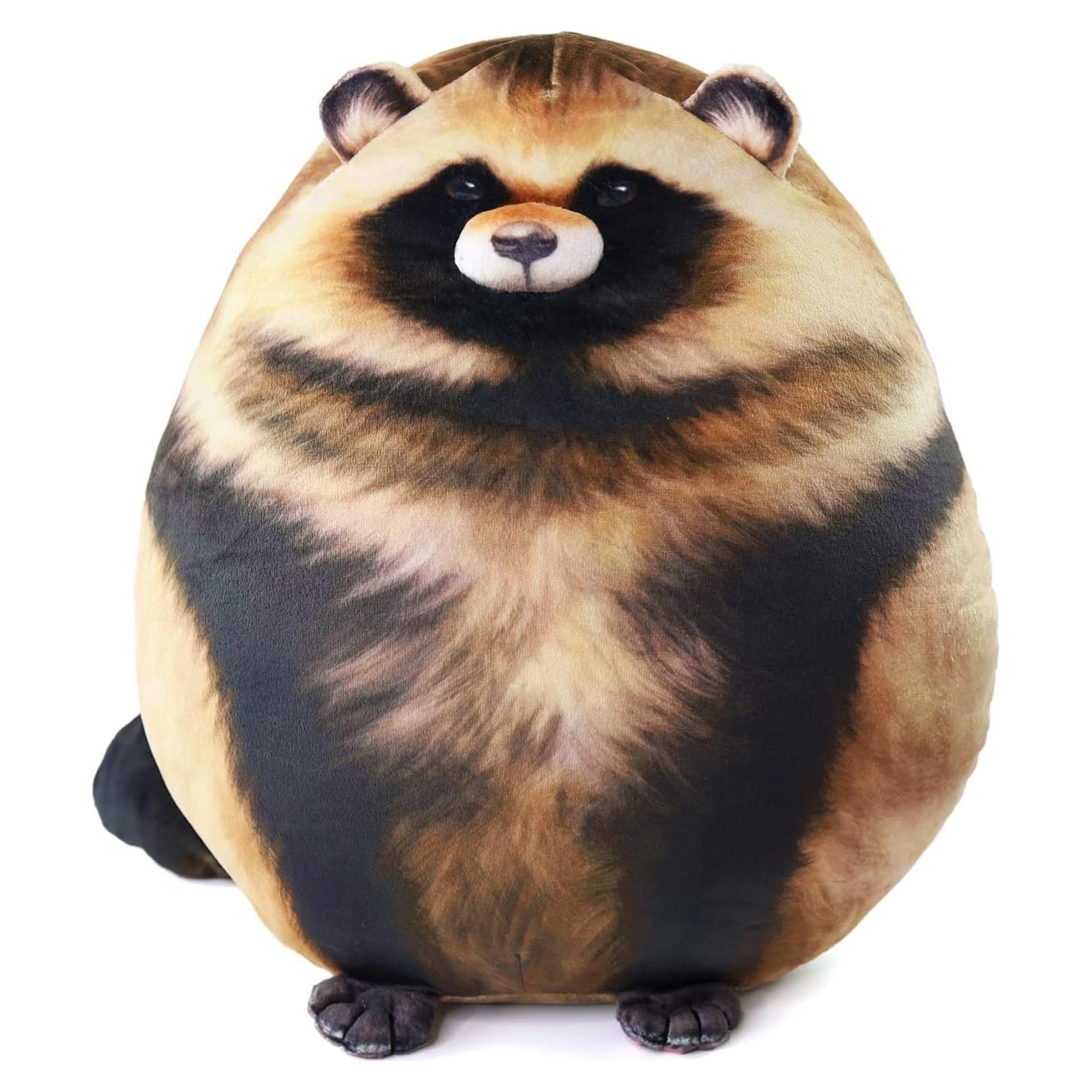 Peluche de Mapache Jason Toys 25.4 cm Suave y Decorativo