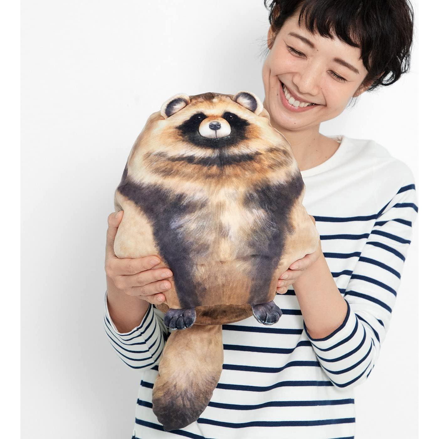 Peluche de Mapache Jason Toys 25.4 cm Suave y Decorativo