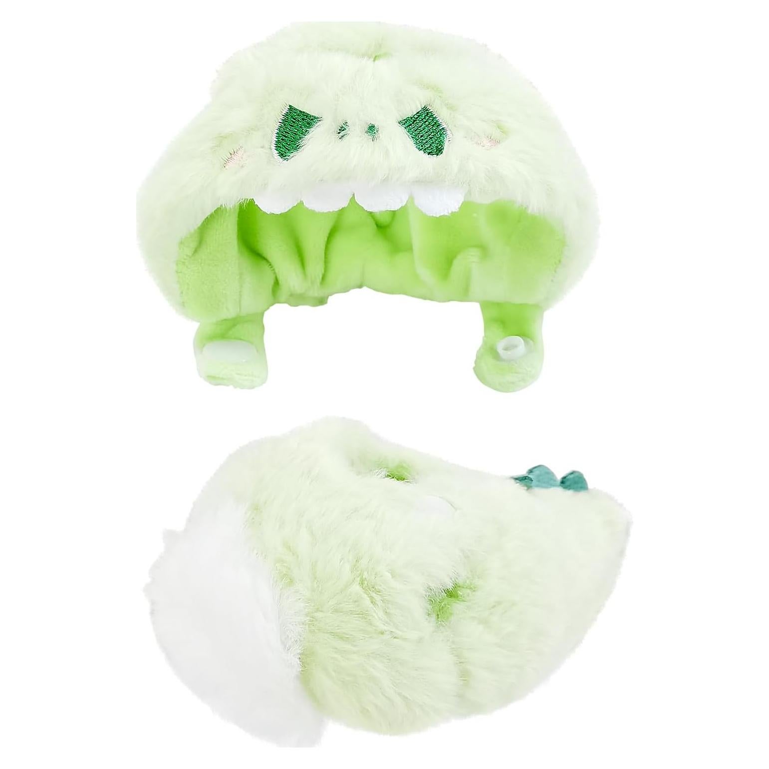 Ropa de Muñeca Beljeley Dinosaurio Verde 17cm Suave