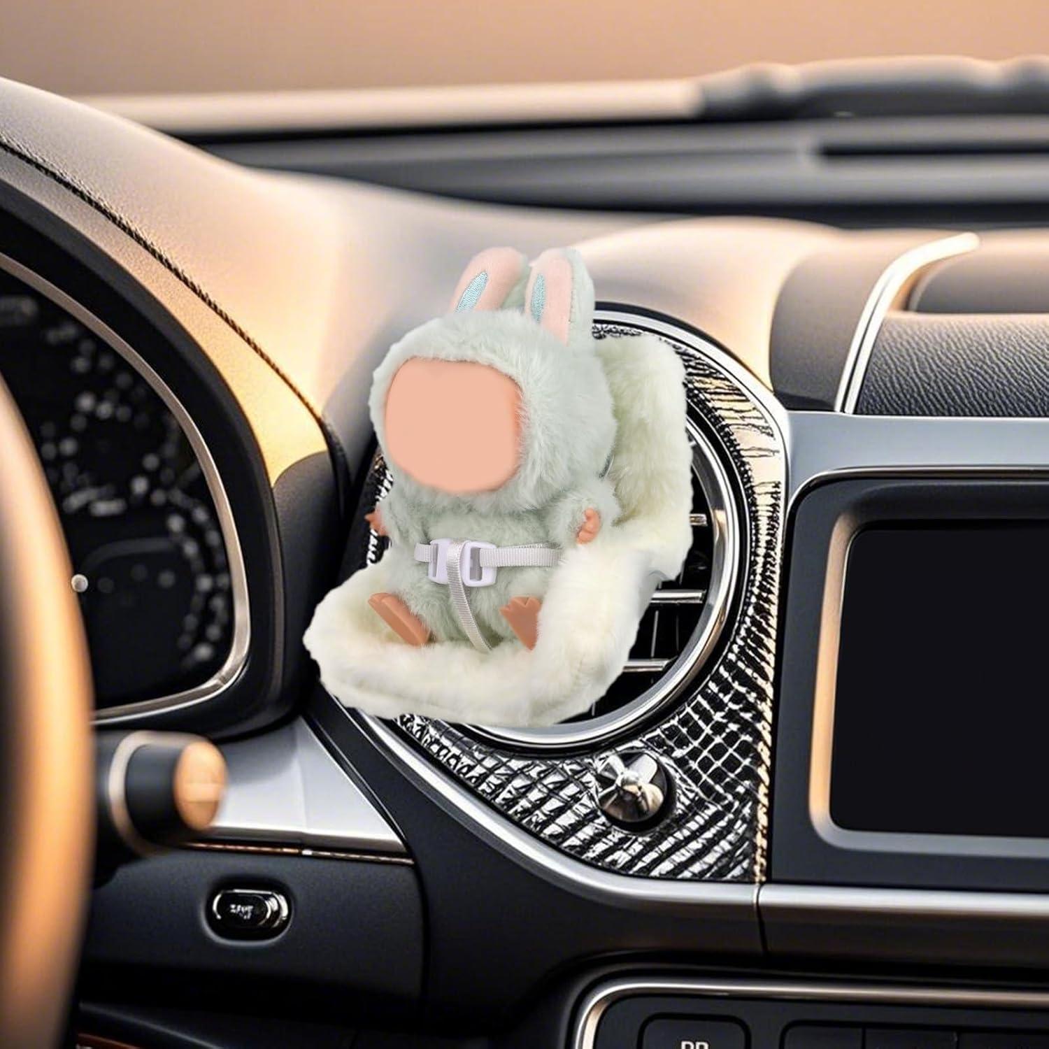 Asiento de Coche para Muñecas Lasuroa E61343 - Felpa 14x9x8cm