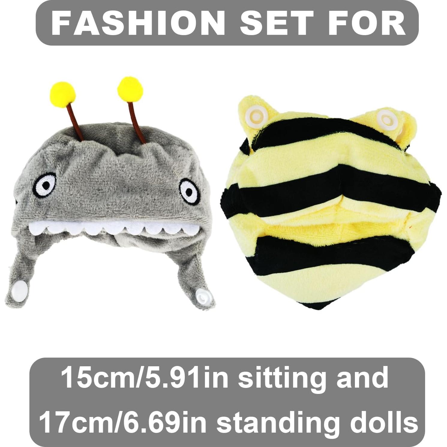 Conjunto Disfraz Abeja BOXOB para Muñeca 15cm y 17cm