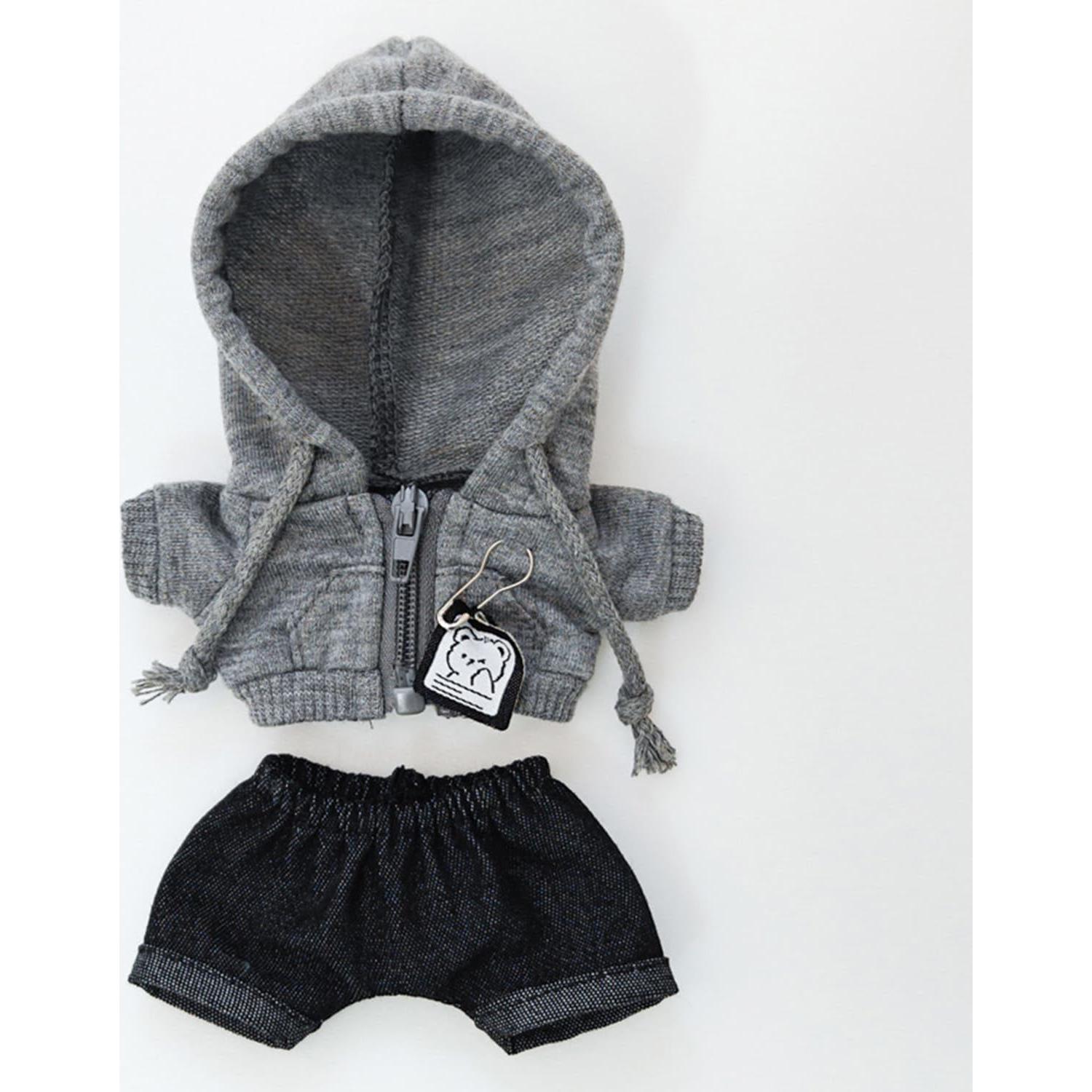 Conjunto de Ropa con Capucha para Muñecas 17cm FOCUSIN