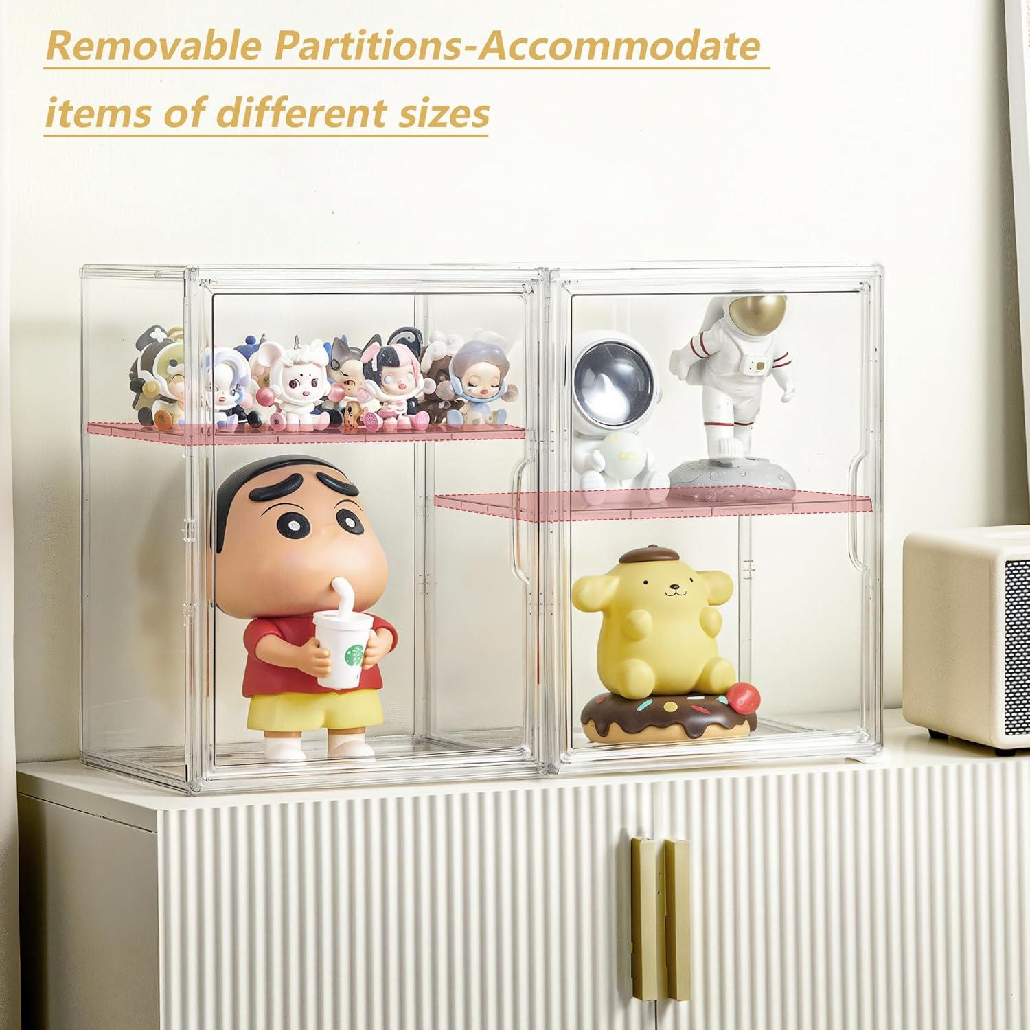 Caja de Exhibición Acrílica TrendyBin 2 Capas 1 Paquete