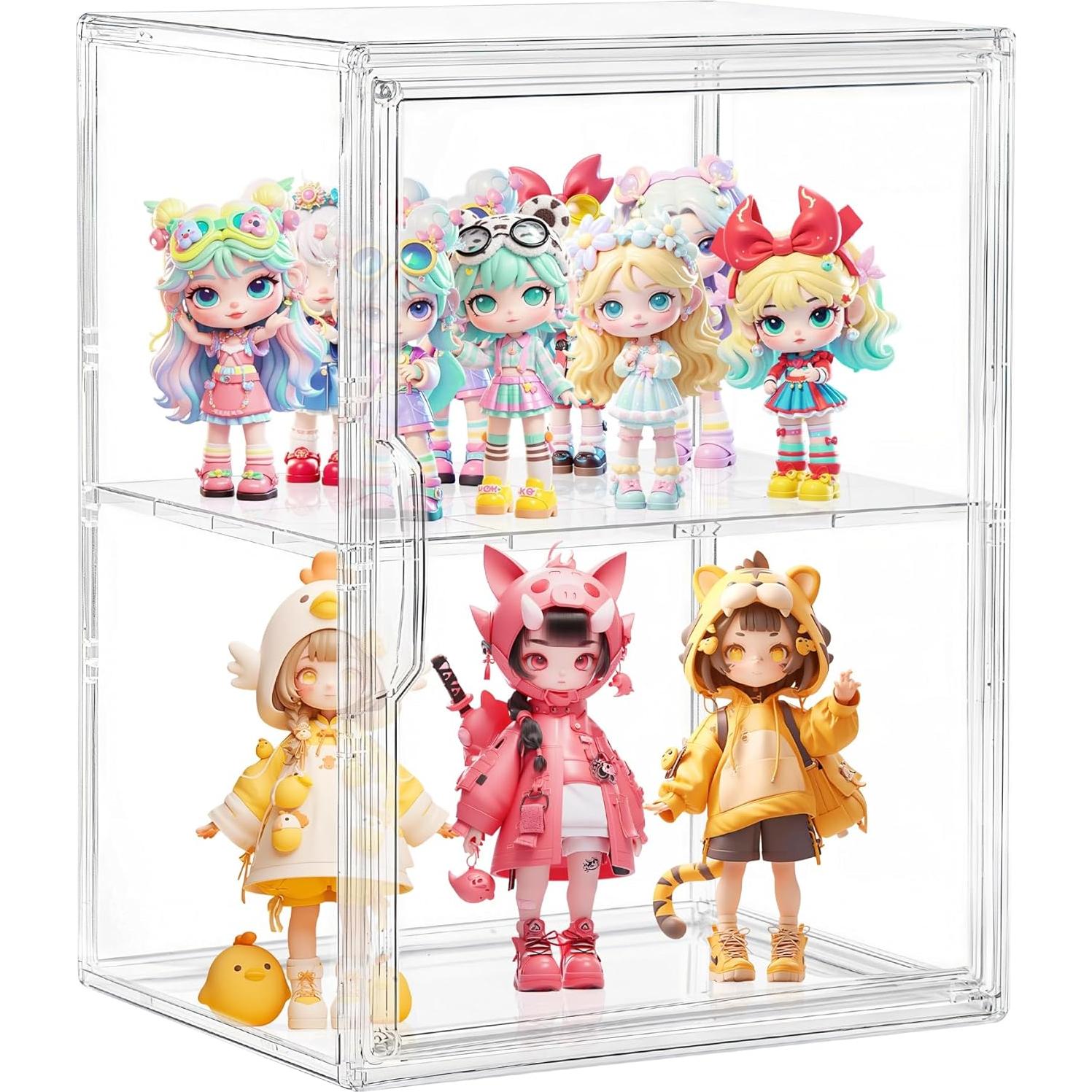 Caja de Exhibición Acrílica TrendyBin 2 Capas 1 Paquete