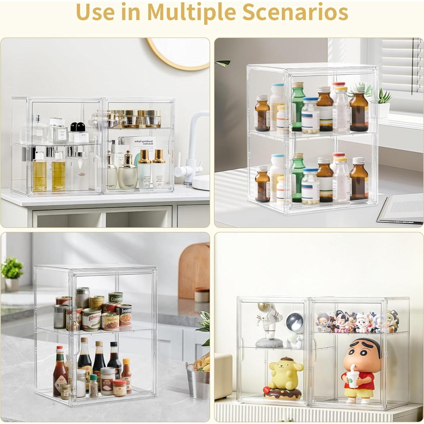 Caja de Exhibición Acrílica TrendyBin 2 Capas 1 Paquete