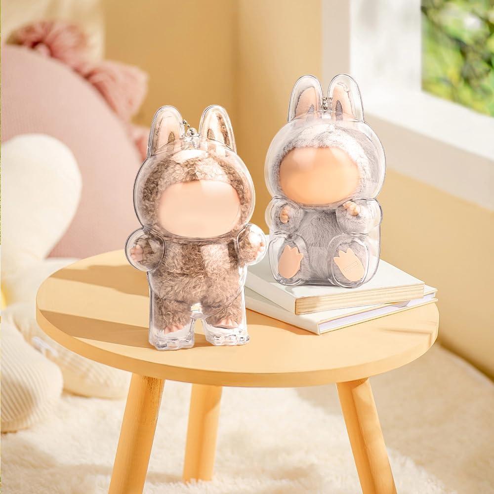 Estuche de Exhibición para Figuras Labubu - 2 Piezas