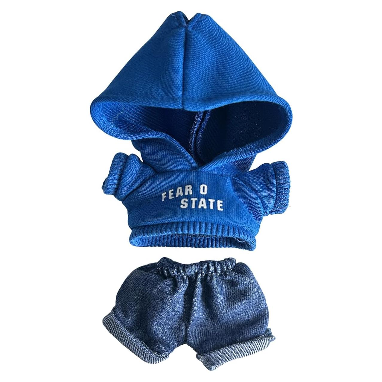 Ropa para muñecas de 17 cm Tosygnb - Sudadera y Jeans Azul