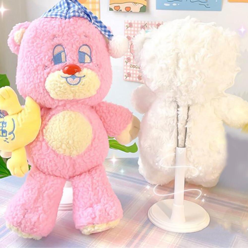 Soporte de exhibición para muñecas HMIEPRS 5 piezas Blanco