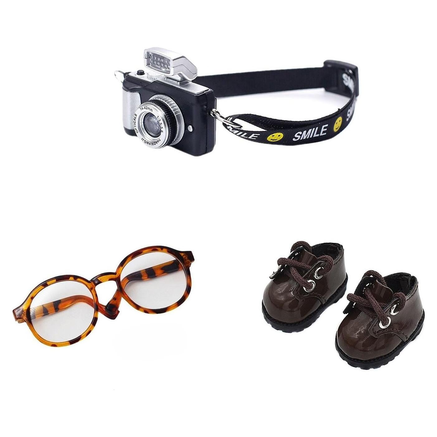 Juego de Accesorios para Muñecas 17cm QIXINGWISE 3 Piezas