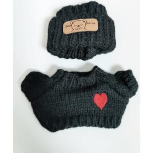 Conjunto Atuendo Fit LBB Suéter Corazón Bordado Azul