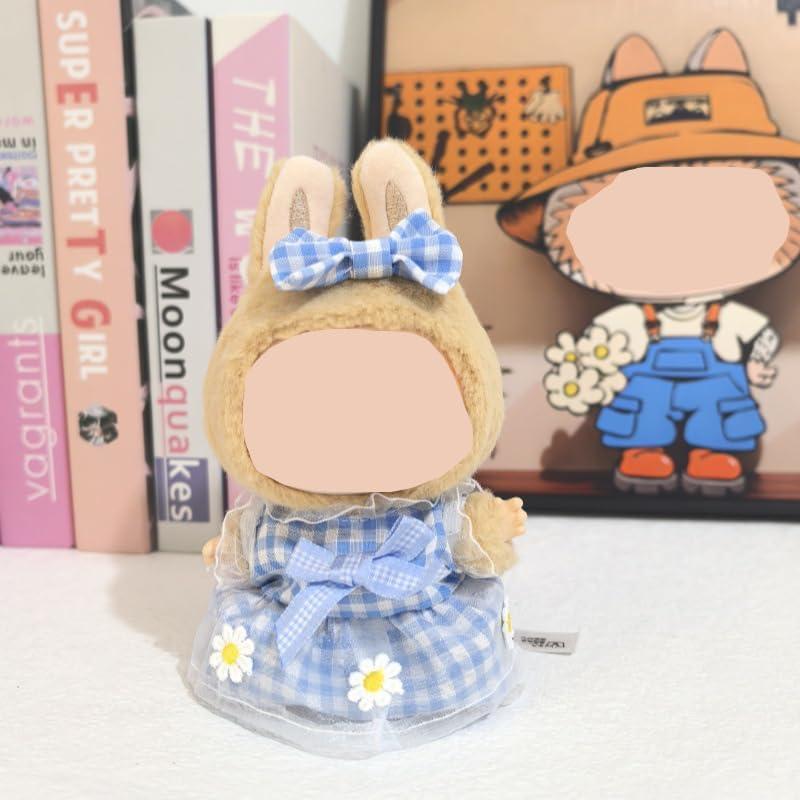 Ropa para muñeca Labubu 15-17 cm - 2 Faldas y Lazos