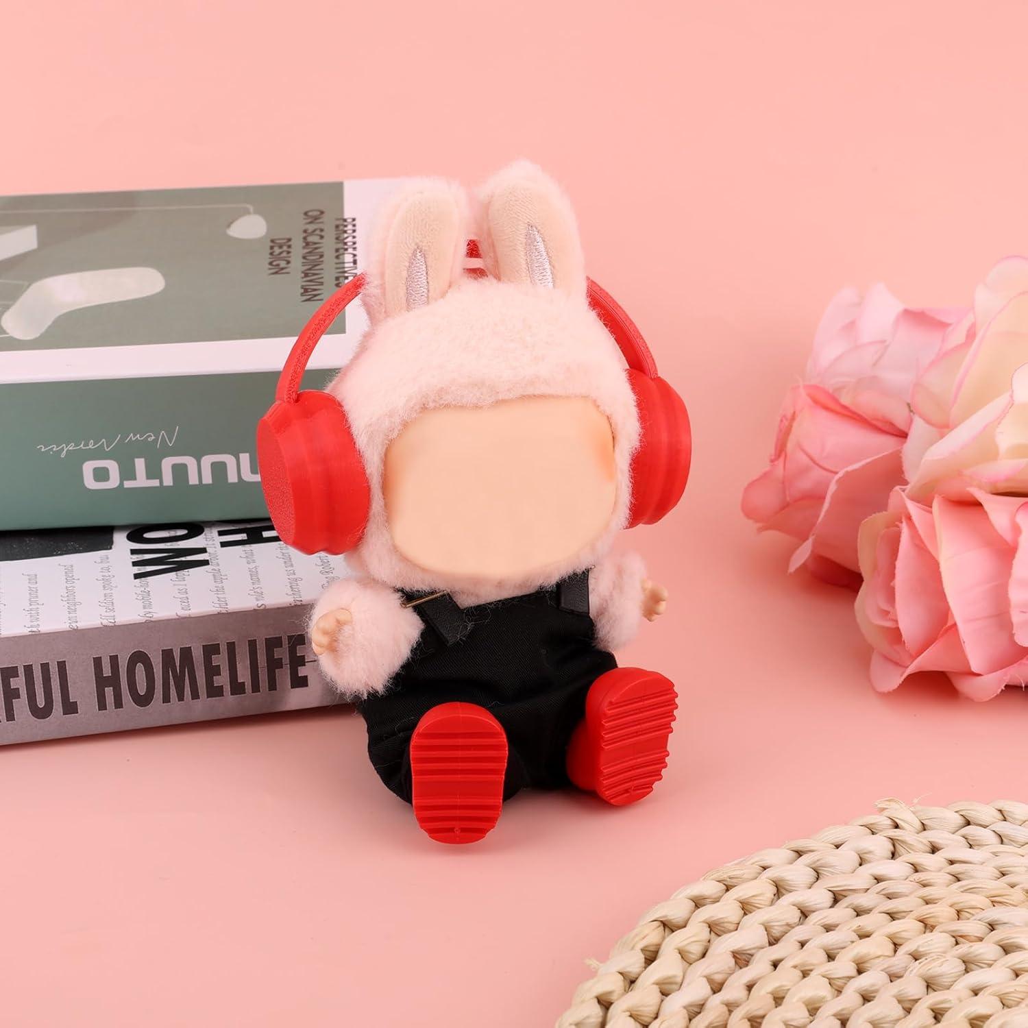 Conjunto de Ropa para Muñecas Tinoaly 15-17cm Rojo