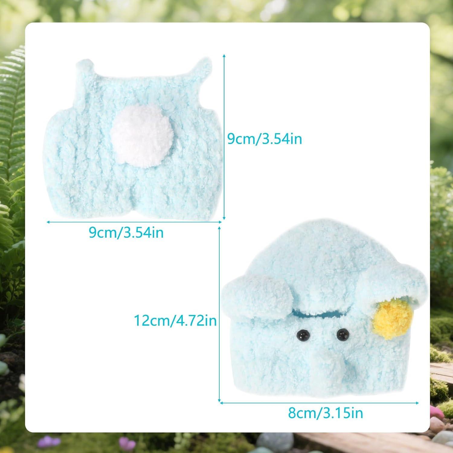 Conjunto de Ropa para Muñecas Lyreh - Mono y Sombrero Elefante Azul