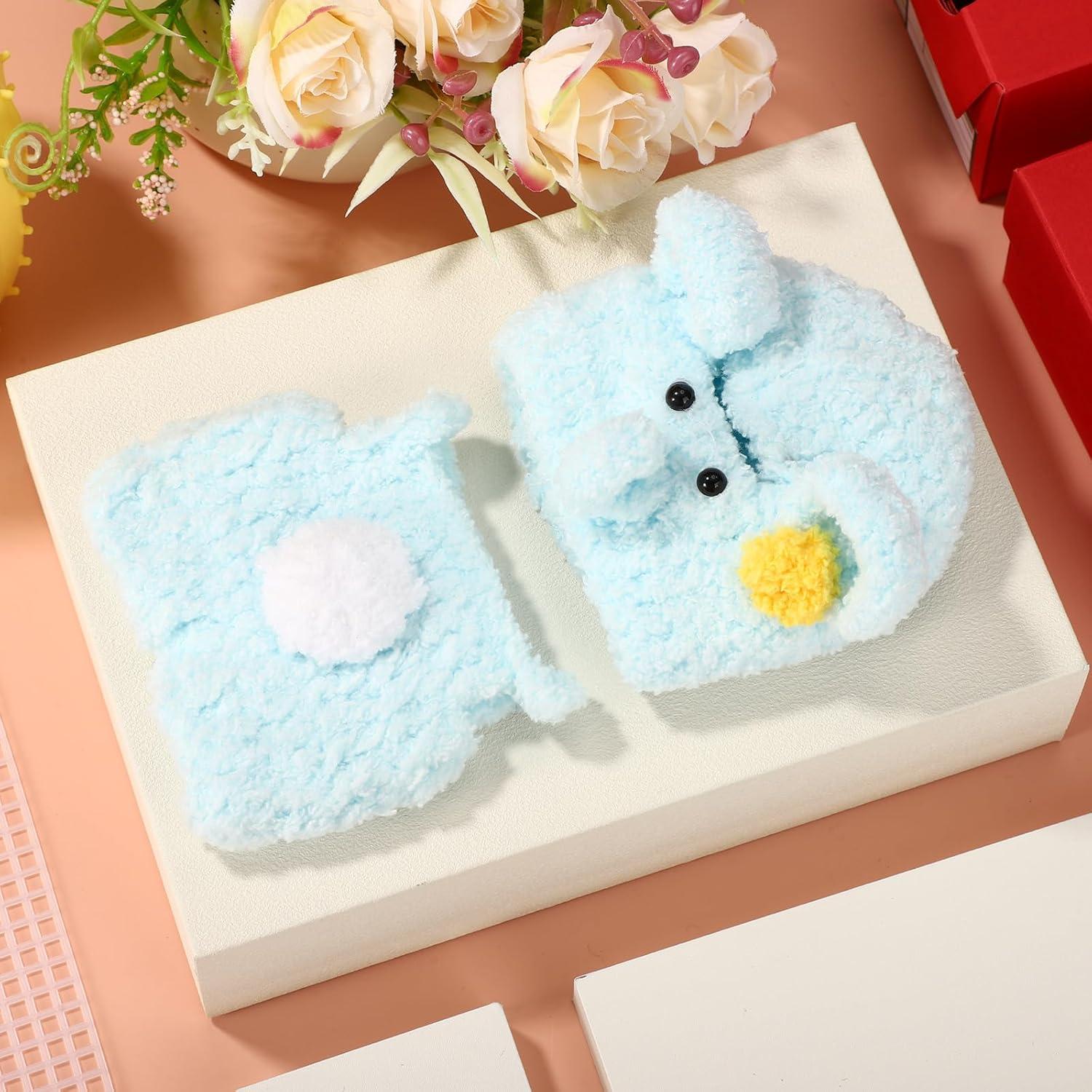 Conjunto de Ropa para Muñecas Lyreh - Mono y Sombrero Elefante Azul