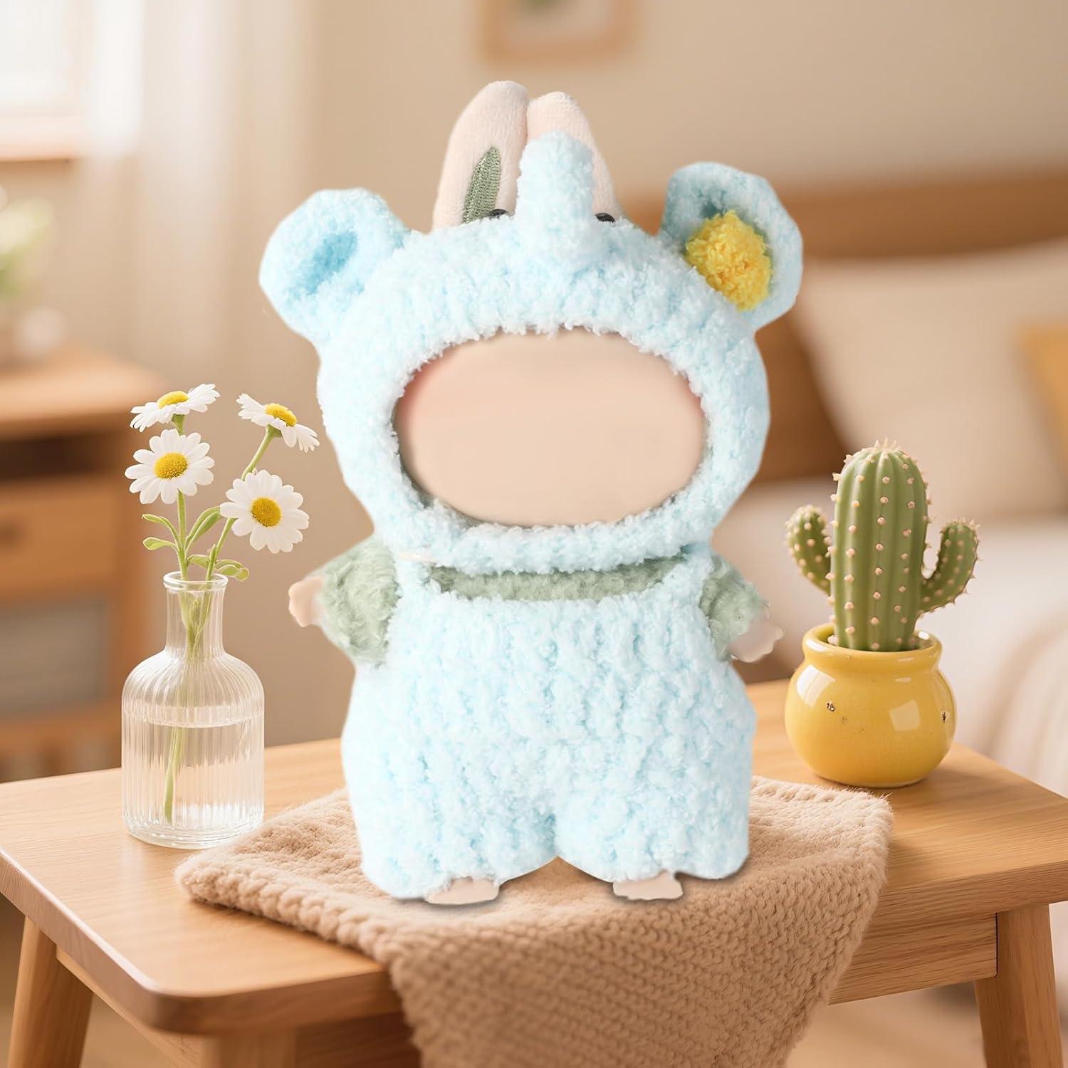 Conjunto de Ropa para Muñecas Lyreh - Mono y Sombrero Elefante Azul