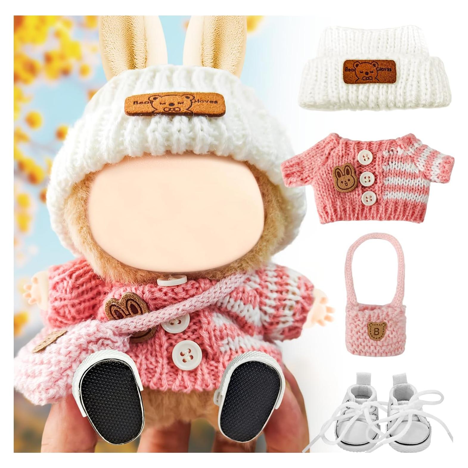 Set de Ropa para Muñeca 17 CM Bixuink - 4 Piezas Accesorios