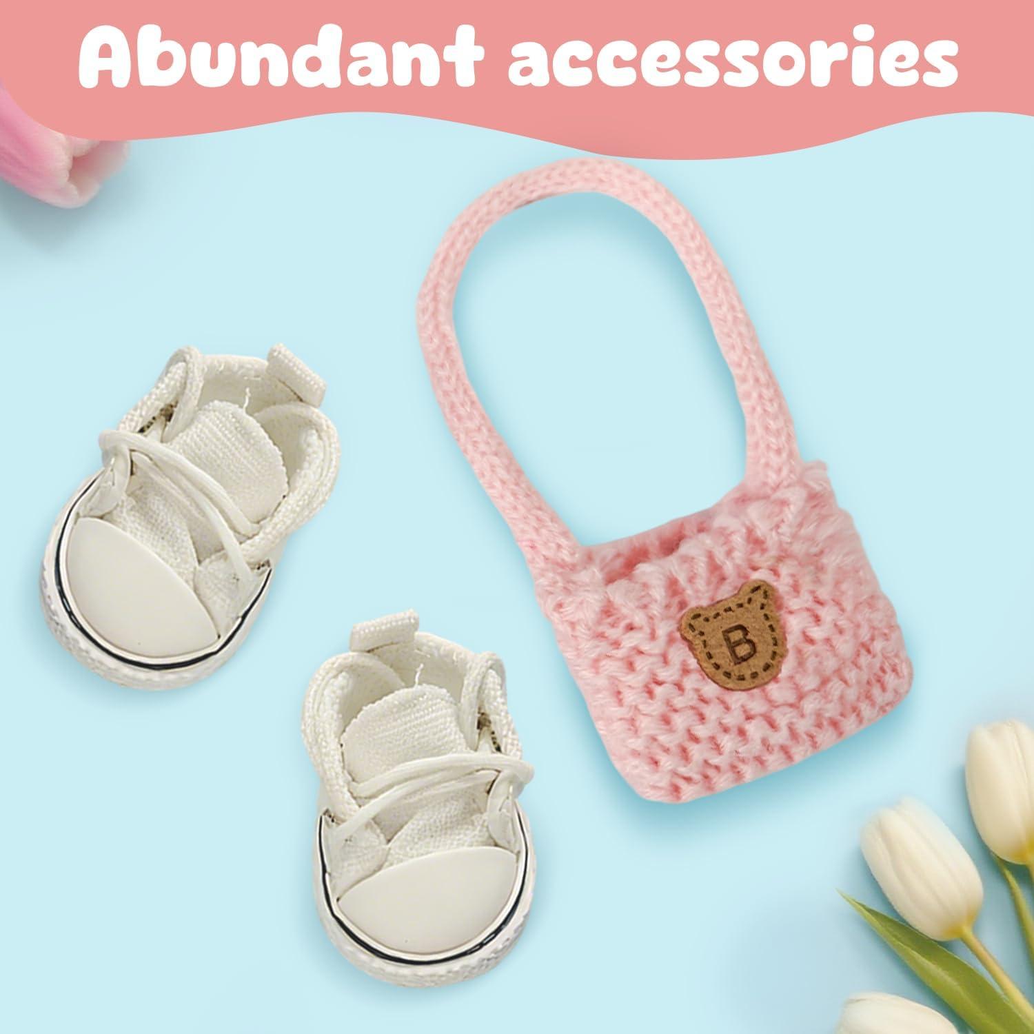 Set de Ropa para Muñeca 17 CM Bixuink - 4 Piezas Accesorios