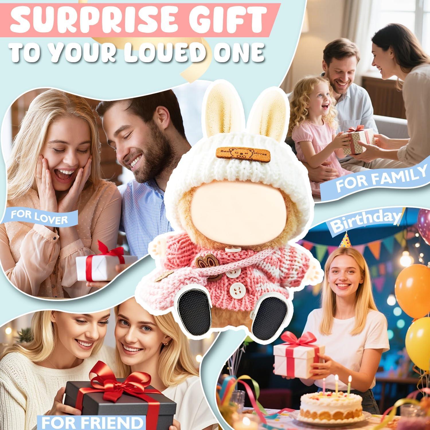 Set de Ropa para Muñeca 17 CM Bixuink - 4 Piezas Accesorios