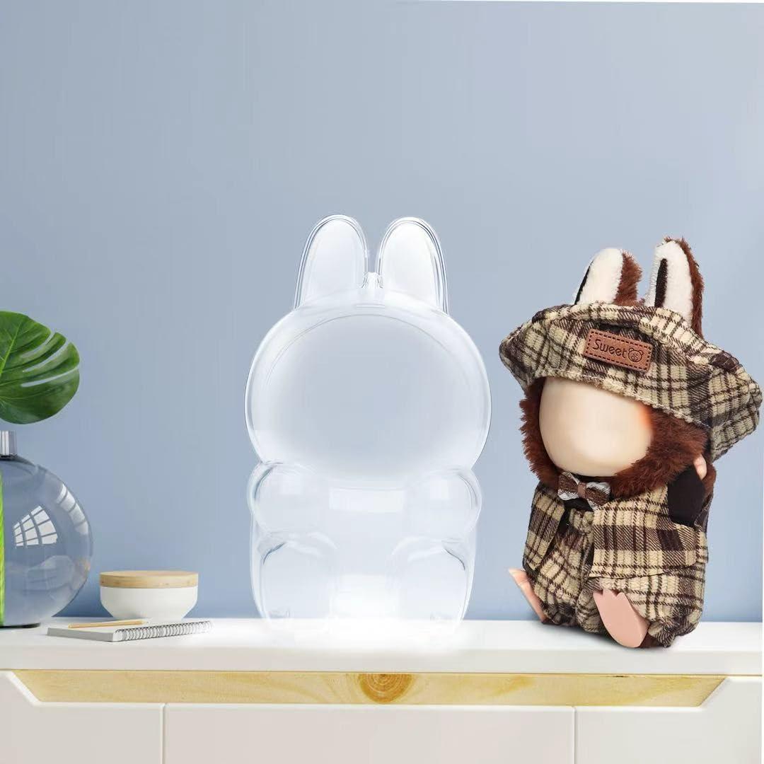 Estuche Protector Labubu + Ropa para Figuras 15.5 cm