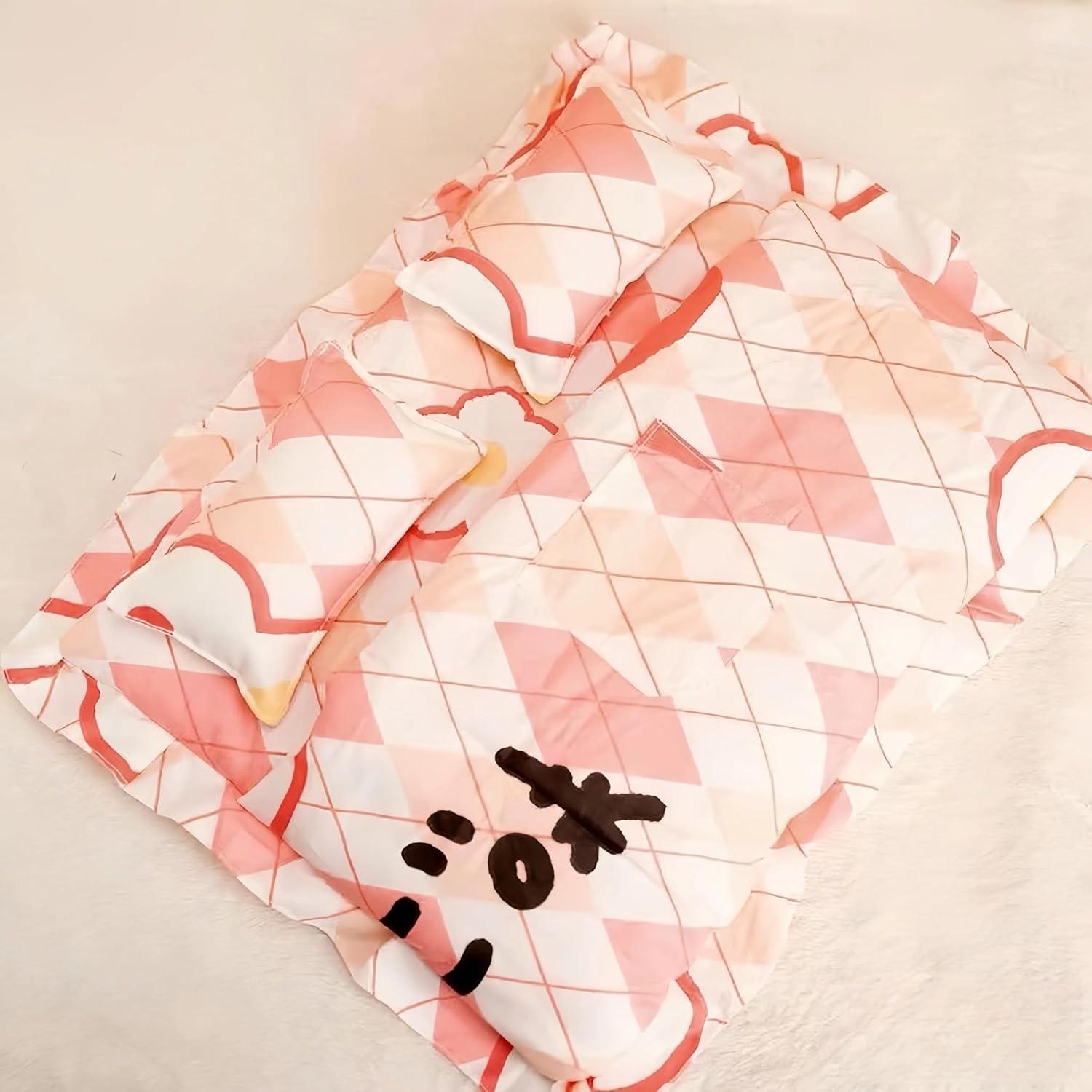 Cama Doble para Muñecas VVQUI 17cm - Tema Anime Lindo