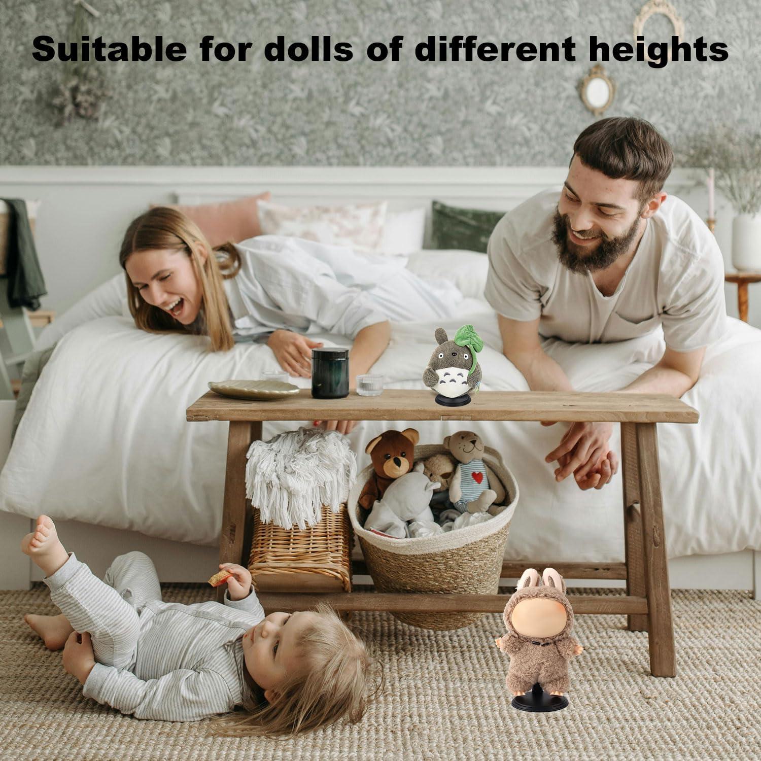 Soporte para Muñecas Ajustable Lyreh - 3 Piezas Negro