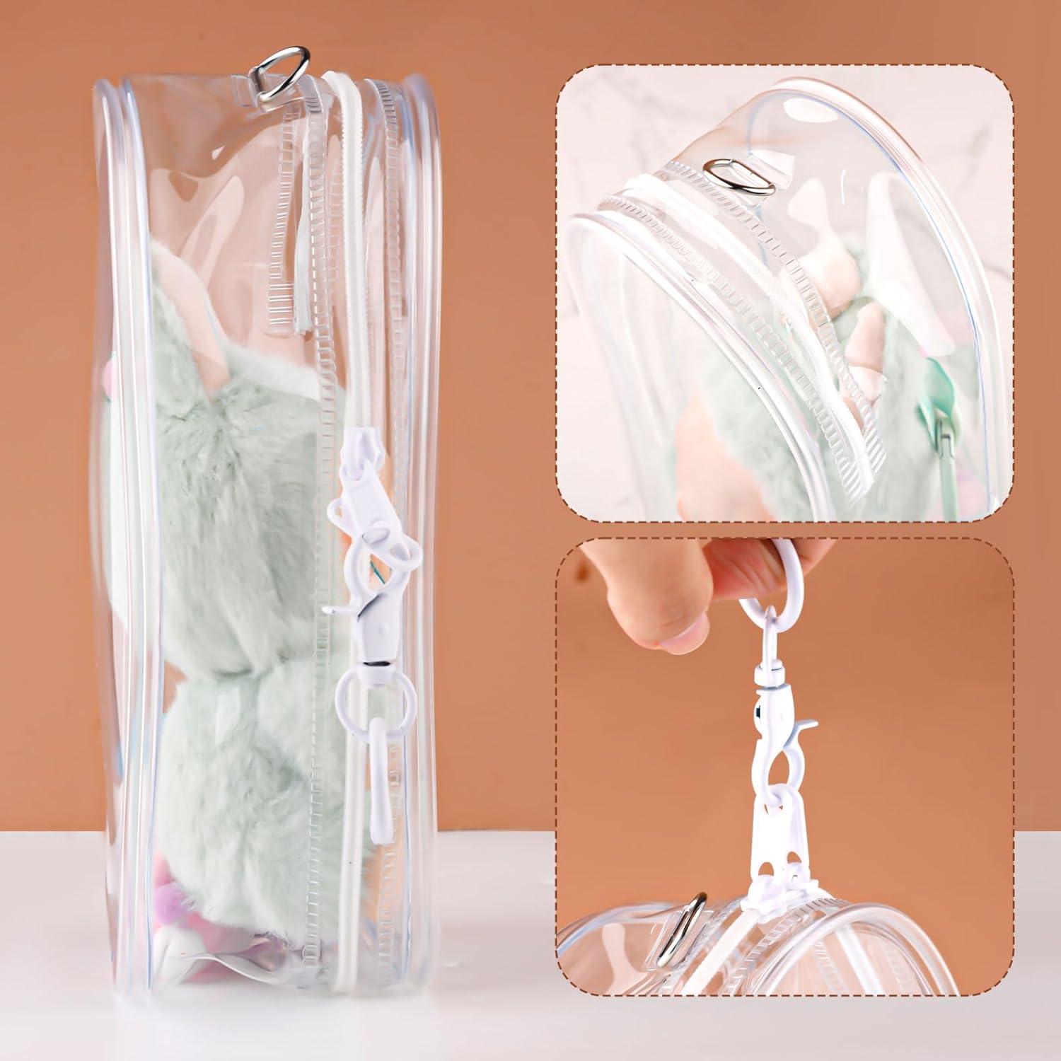 Funda Protectora Transparente PVC para Muñecas Tinoaly 19.5x10.5cm
