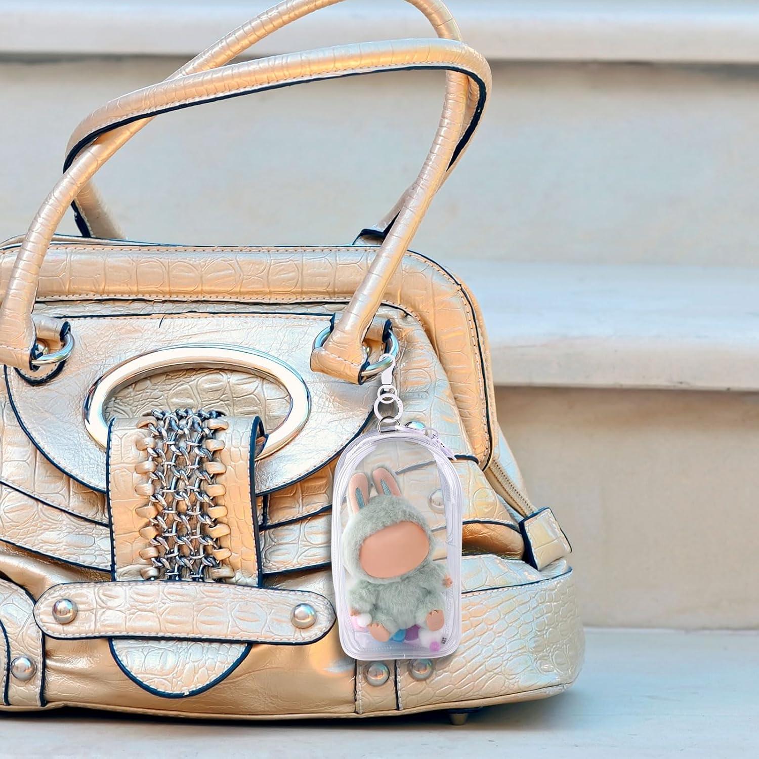 Funda Protectora Transparente PVC para Muñecas Tinoaly 19.5x10.5cm