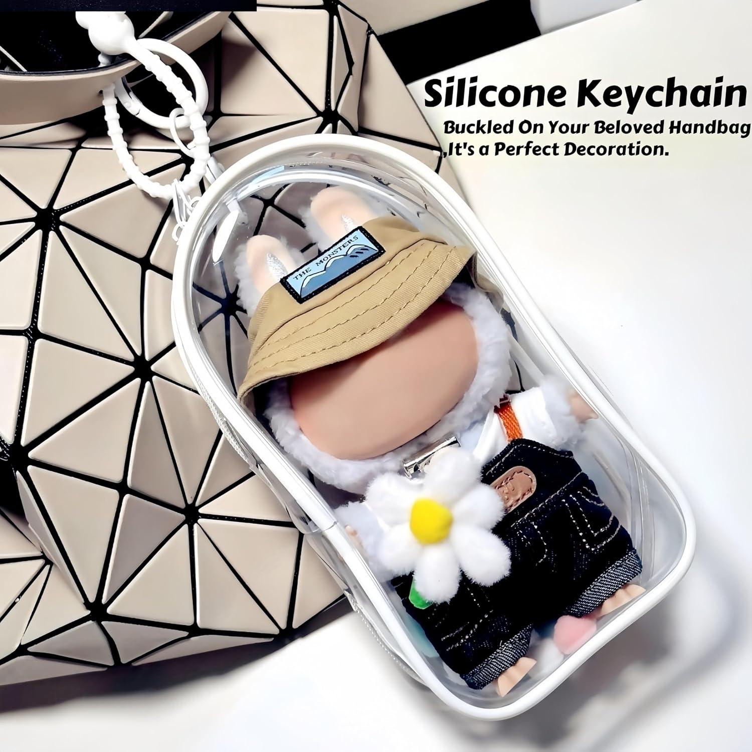 Estuche de exhibición rosa Nommi para muñecas 15.24 cm