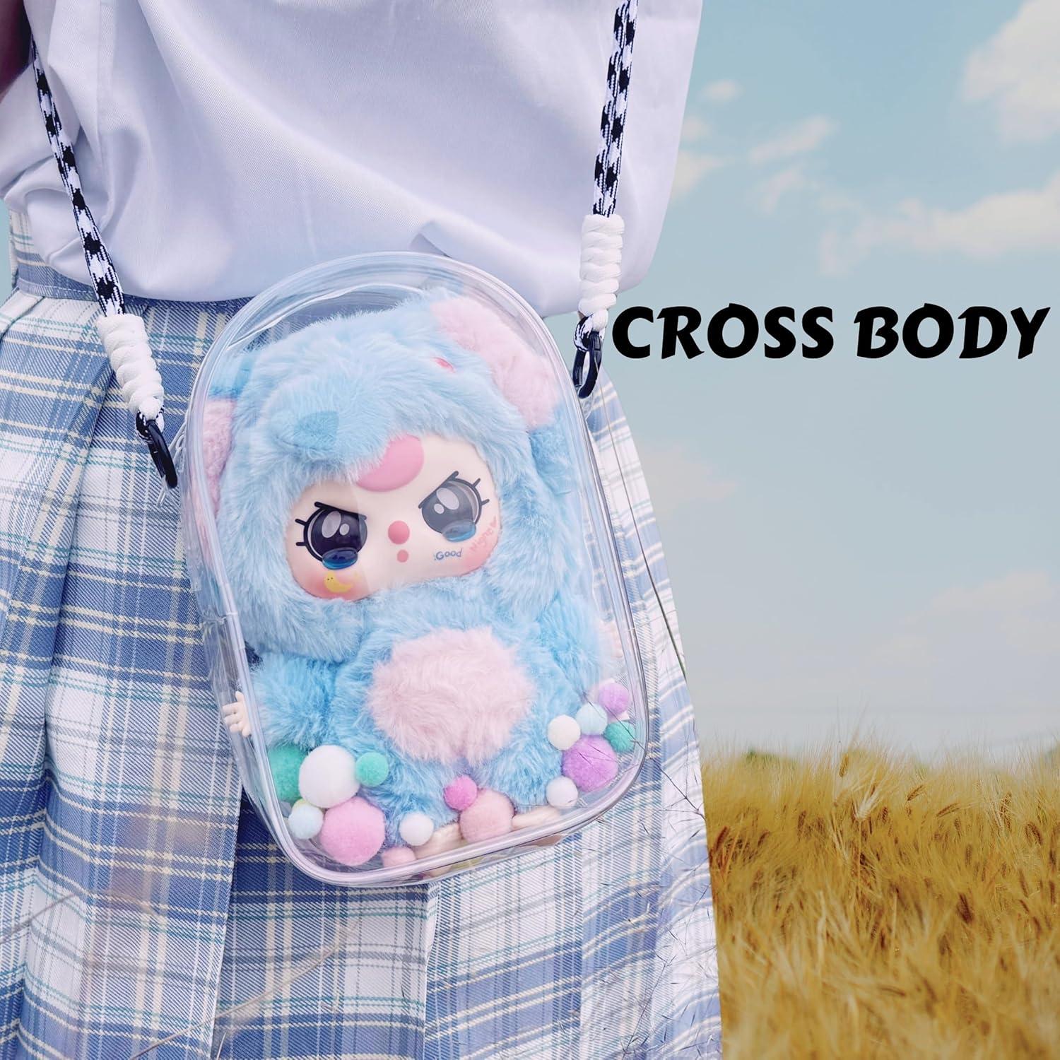 Estuche de exhibición rosa Nommi para muñecas 15.24 cm