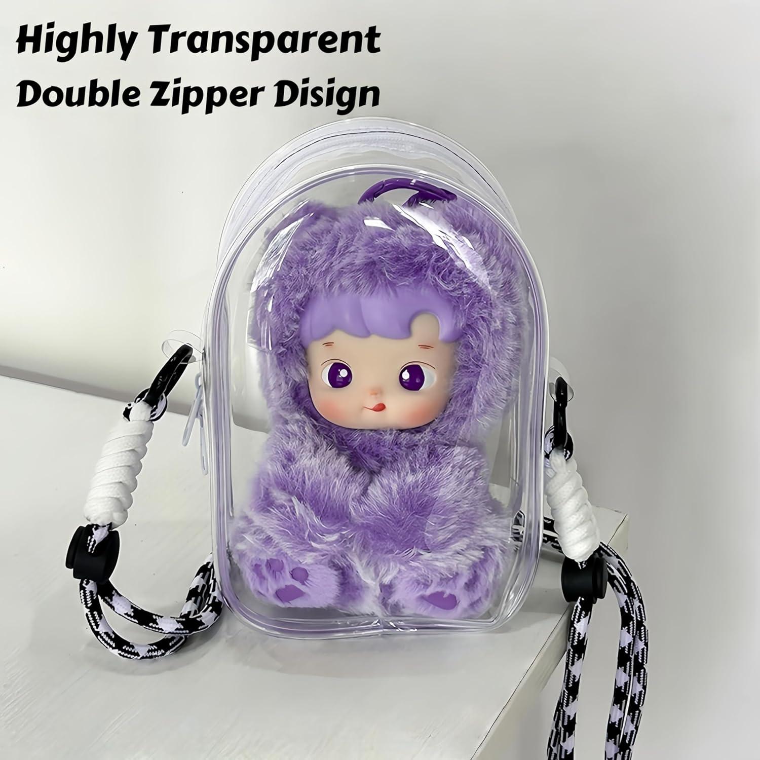 Estuche de exhibición rosa Nommi para muñecas 15.24 cm